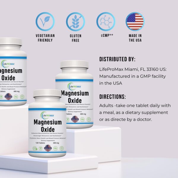 Version 1.0.0 Tabletas de magnesio LifePROMAX