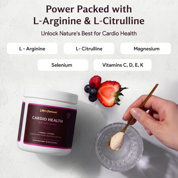 Cápsulas Life's Fortune L Arginine Citrulline