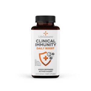 LifeSeasons Clinical Immunity Daily Boost caja frontal