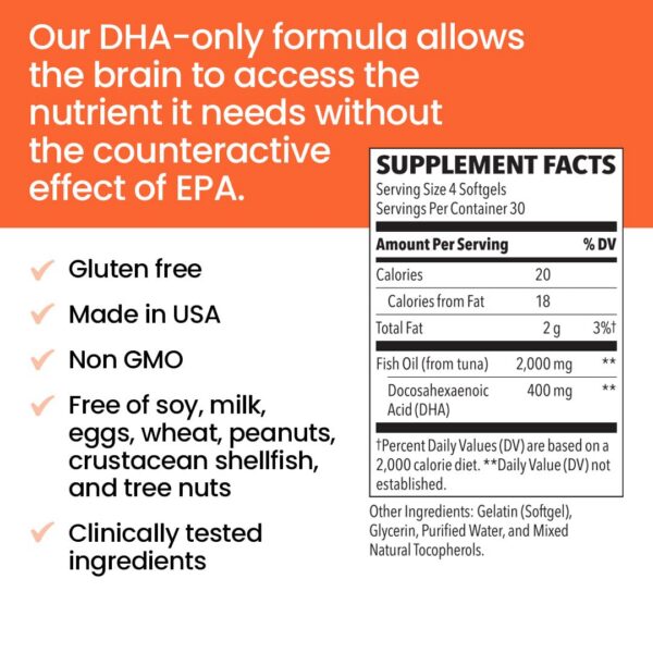 Geles suaves LifeSeasons NeuroQ DHA-400