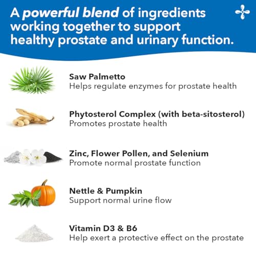 LifeSeasons soporte próstata suplemento caja lado derecho