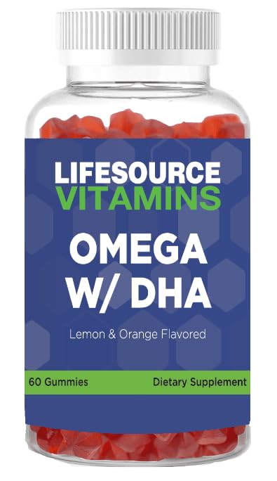 Version 1.0.0 LifeSource Omega 3-6-9 gomitas frente