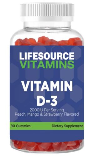 Version 1.0.0 LifeSource gominolas Vitamina D-3 frente