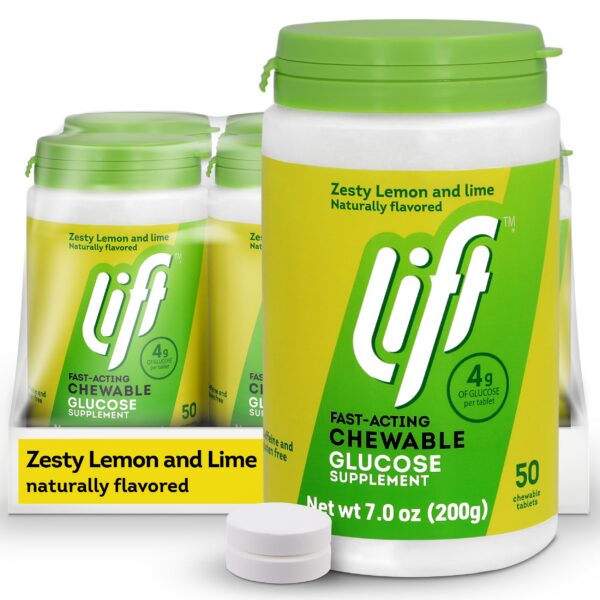 Frasco de Lift glucosa limón-lima