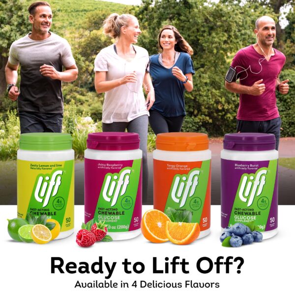 Interior del frasco Lift Glucose