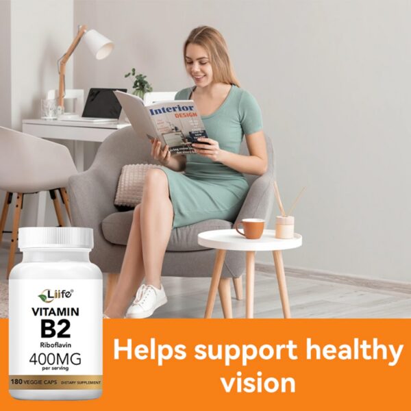 Cápsulas LIIFE B2 400 mg – detalle
