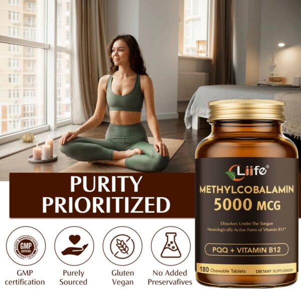 Detalle de tabletas masticables LIIFE