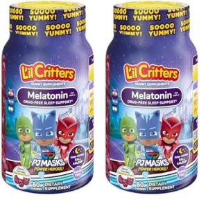 L'il Critters PJ Masks gomitas melatonina para dormir niños