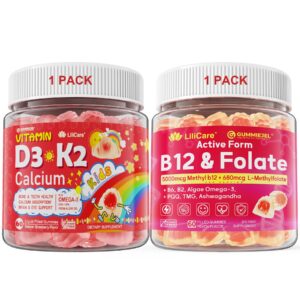 Gominolas D3 K2 para niños con sabor a fresa