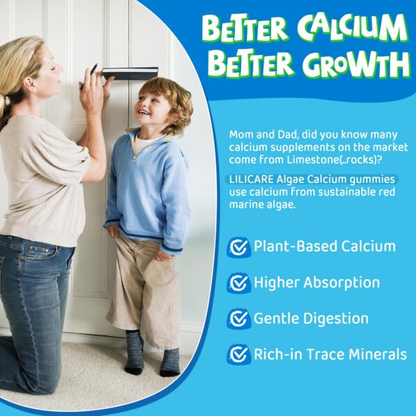 Gomitas calcio niños y vitaminas para mujeres