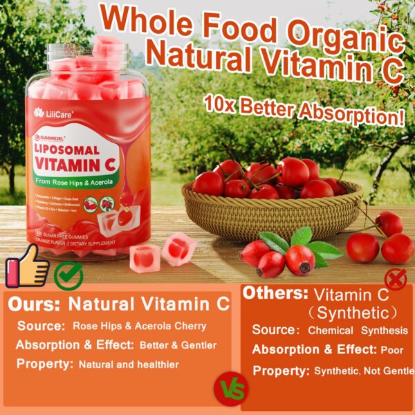 Gomitas con sabor naranja y relleno