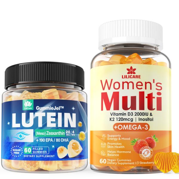 Frente de las gominolas LILICARE para ojos y mujeres