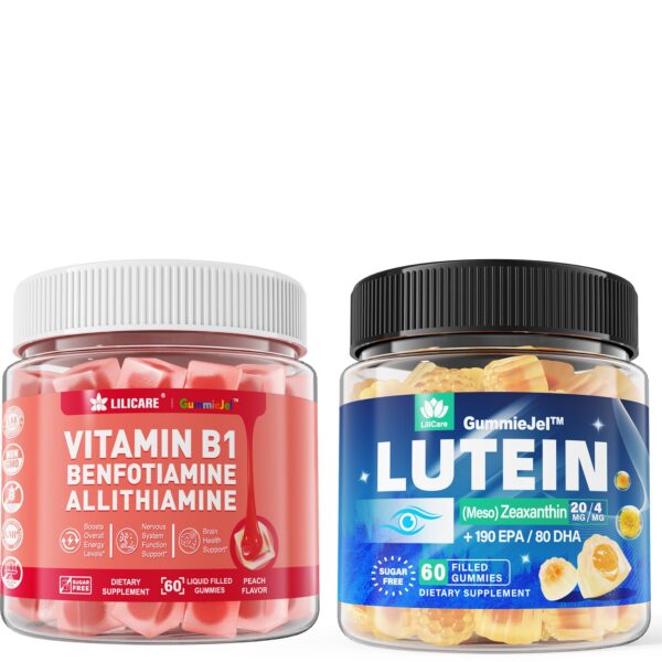 Frente de la etiqueta LILICARE luteína