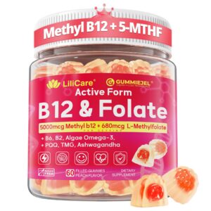 Gomitas Lilicare B12 metilado frontal