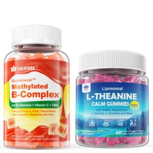 Gomitas liposomales L-teanina y B metilado - frasco