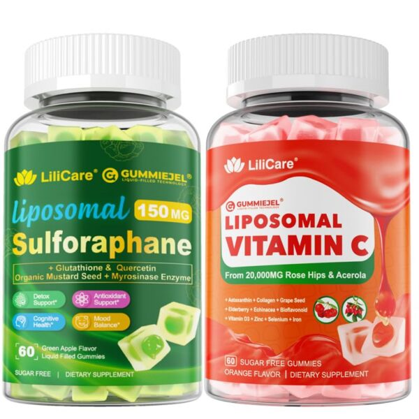 Gomitas liposomales LILICARE frente