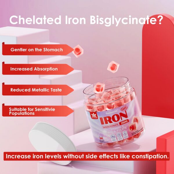 Frasco de gomitas LILICARE vista lateral