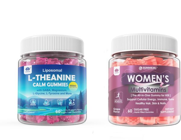 Gomitas liposomales LILICARE L-Theanine front