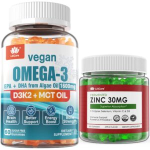 Version 1.0.0 Frasco LILICARE Zinc y Omega-3 gomitas