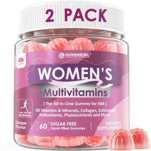 Version 1.0.0 Gomitas multivitamínicas LILICARE para mujeres - frente del frasco