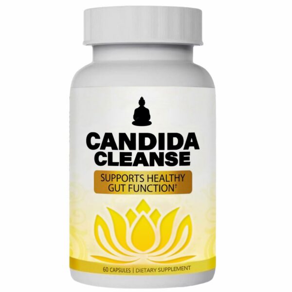 Limpieza de cándida con probióticos y hierbas naturales 60 cápsulas
