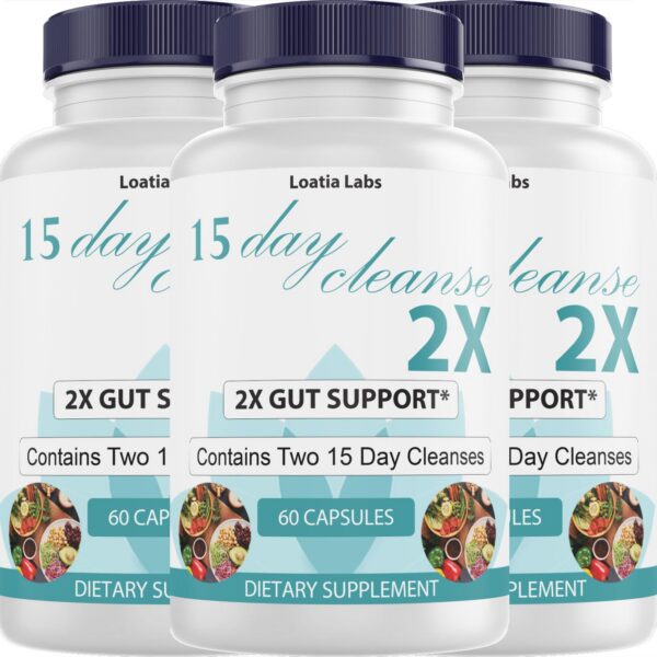 Limpieza intestinal y colon 15 días suplemento 60 cápsulas