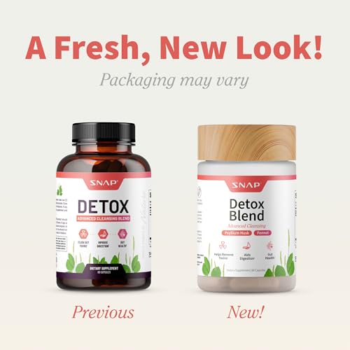 Limpieza natural Snap Supplements detox con regaliz y raíz de jengibre