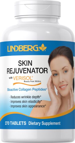 Version 1.0.0 Frente de la etiqueta Lindberg Collagen Peptides Verisol