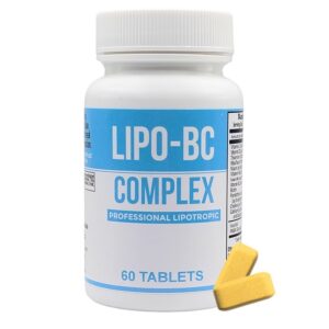 Lipo-BC Complex suplemento de vitamina b 60 tabletas