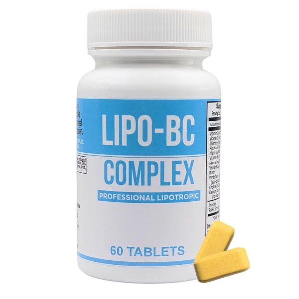 Version 1.0.0 Lipo-BC Complex suplemento de vitamina b 60 tabletas