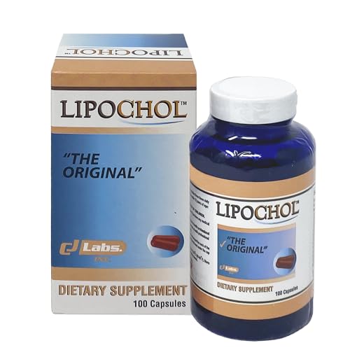 LIPOCHOL suplemento apoyo hepático cápsulas detalle