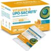 Frente del empaque Lipo-Sachets Liposomal Vitamin D3-1000IU