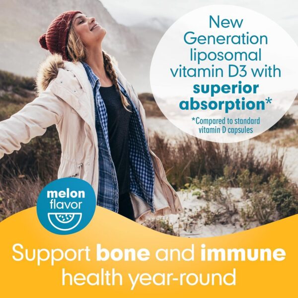 Etiqueta del producto Lipo-Sachets Liposomal Vitamin D3-1000IU