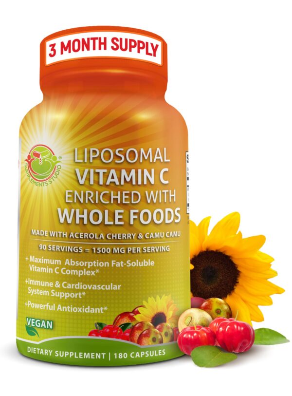 Frasco Liposomal Vitamin C 1500 mg