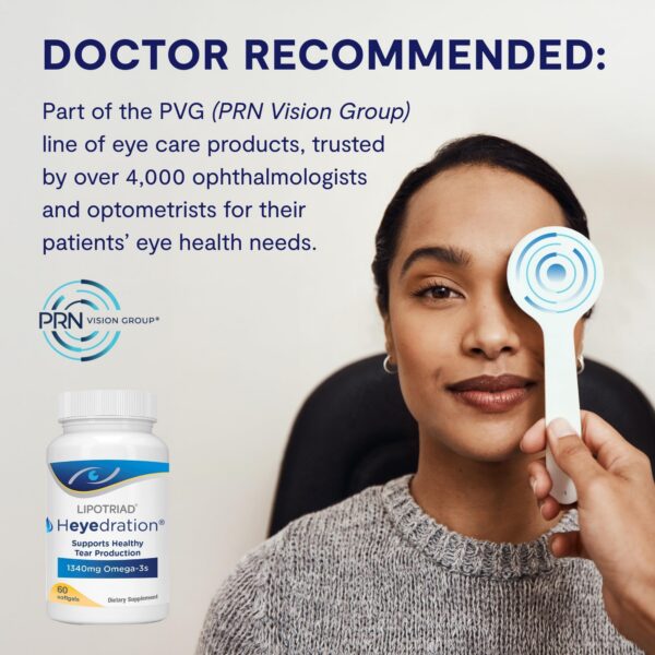 Etiqueta Lipotriad Heyedration Omega-3