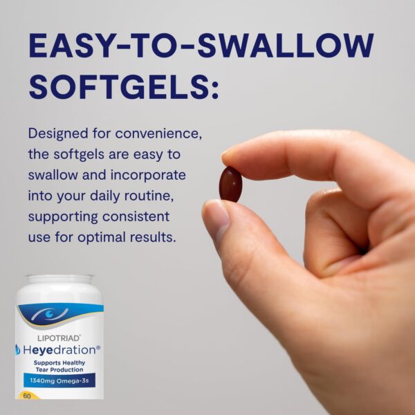 Softgels Lipotriad omega-3 en botella