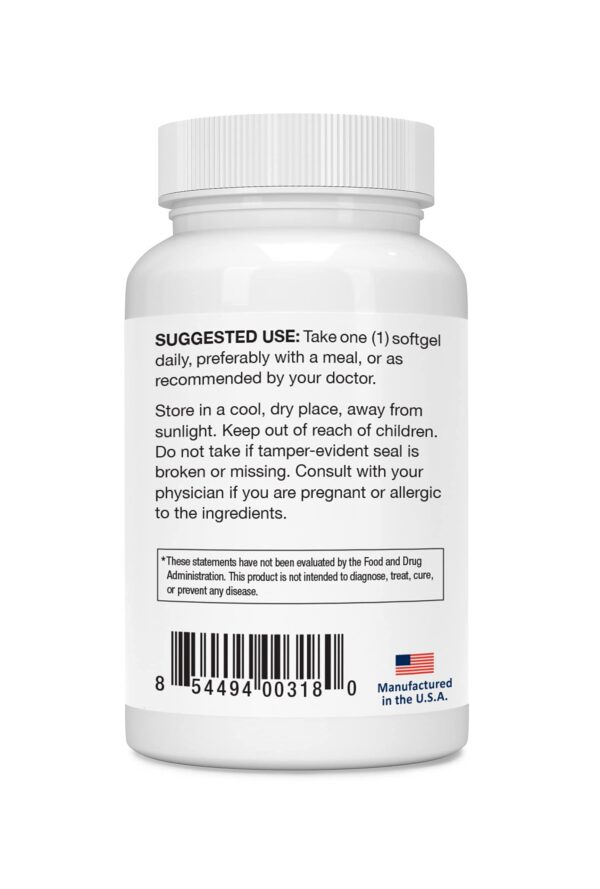 Etiqueta frontal Lipotriad suplemento vitaminas para ojos