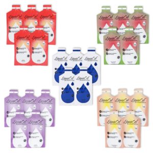 LiquaCel proteína líquida en sobres vista frontal