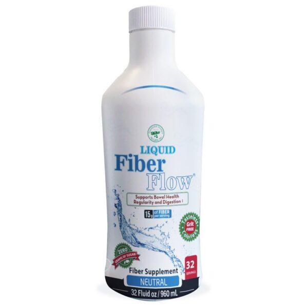 Liquid Fiber Flow botella suplemento bebida fibra prebiótica