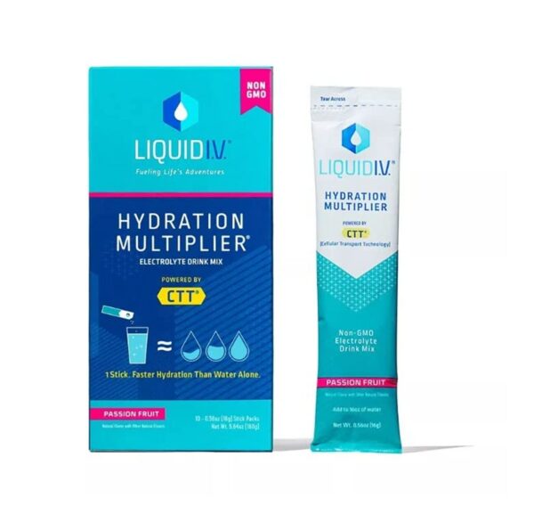 Liquid IV hidratante frente del envase