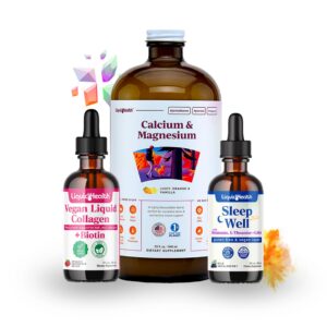 Conjunto de tres frascos líquidos LIQUIDHEALTH