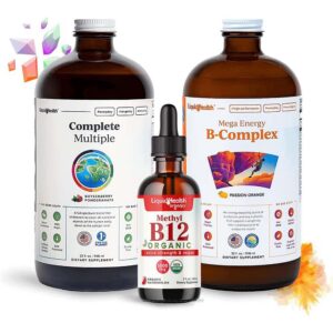 Frasco de vitaminas líquidos LIQUIDHEALTH