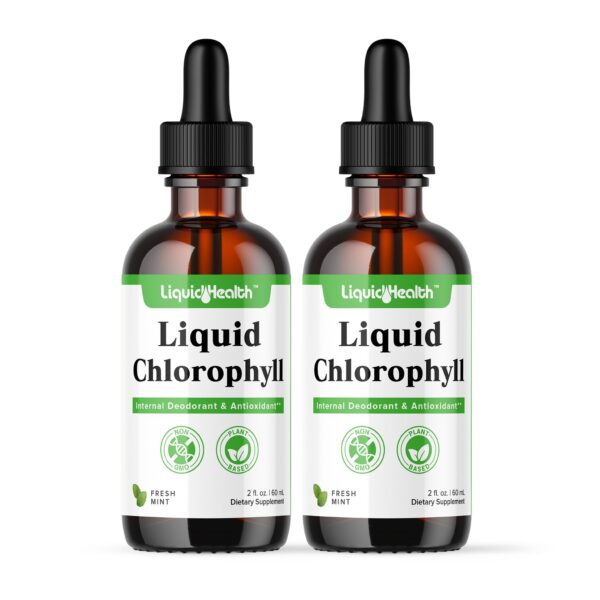 LIQUIDHEALTH gotas líquidas de clorofila paquete 2