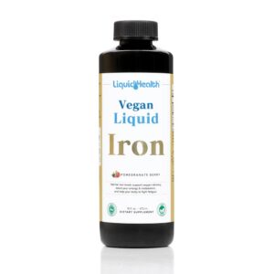 Hierro líquido vegano LIQUIDHEALTH - frente
