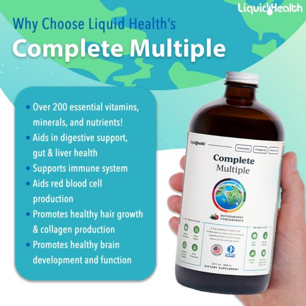 LIQUIDHEALTH Complejo Múltiple para salud digestiva