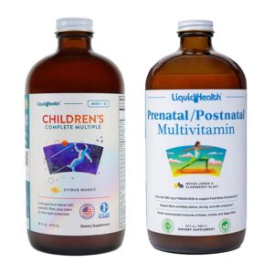 Version 1.0.0 LIQUIDHEALTH multivitamínico líquido para niños y madres prenatal