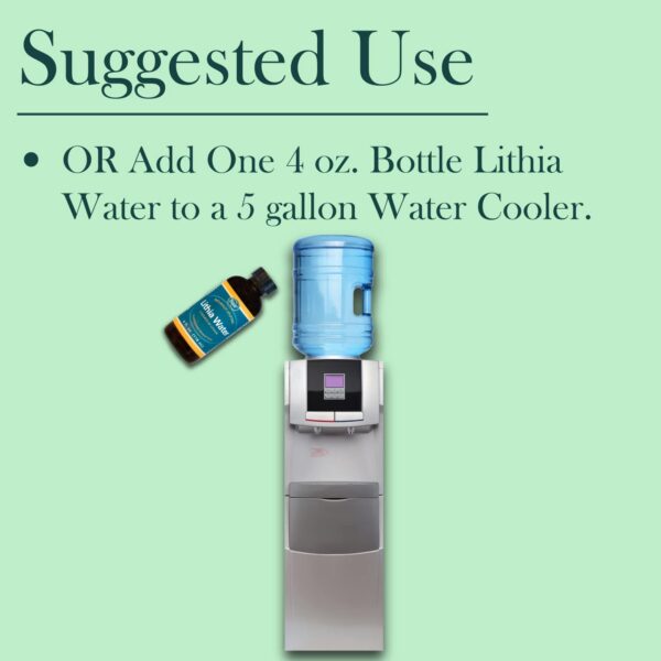 Frasco de Lithia Water Baar