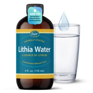 Frente de Lithia Water Baar 4 oz