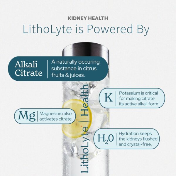 LithoLyte sticks para bebidas
