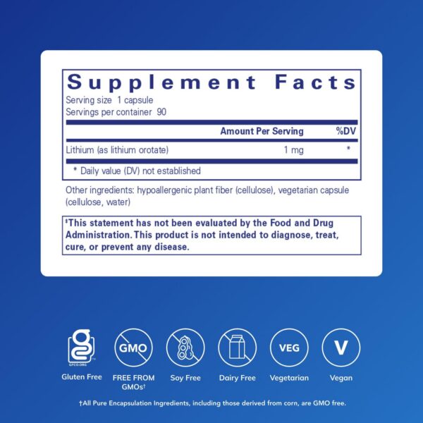 Frasco de 90 cápsulas Pure Encapsulations